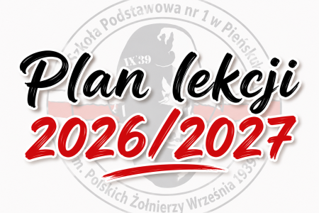 Plan lekcji - rok szkolny 2026/2027